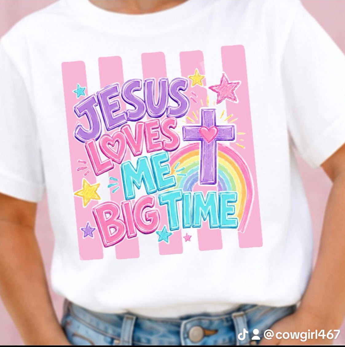 Jesus loves me big